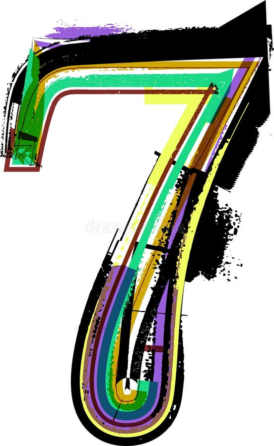 Art Sketched Fonts Number Symbols Vector Illustration Number 7 Stock Vector Image Amp Art Alamy Art Sketched Fonts Number Symbols Vector Illustration Number 7 Stock Vector Image Amp Art Alamy