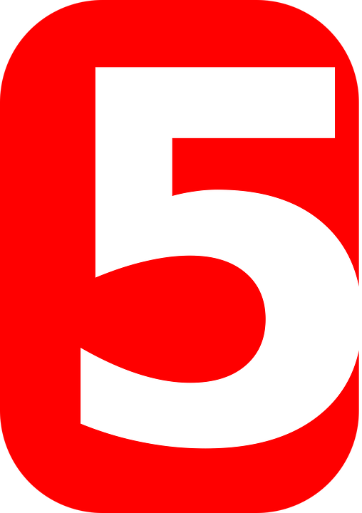 Free Vector Graphic Number Five 5 Rectangle Rounded Free Image Free Vector Graphic Number Five 5 Rectangle Rounded Free Image